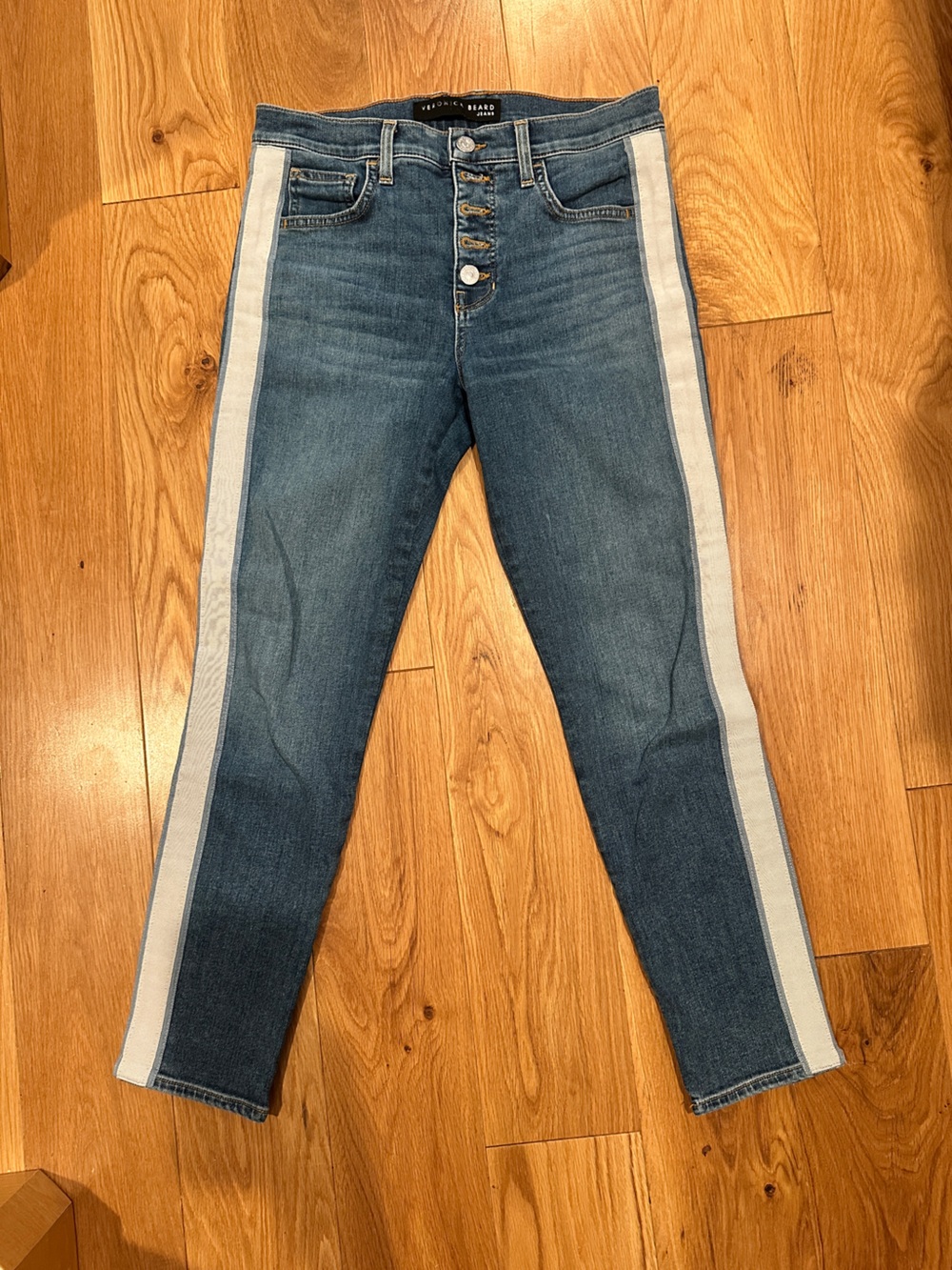Veronica Beard Debbie Skinny High Rise Jeans